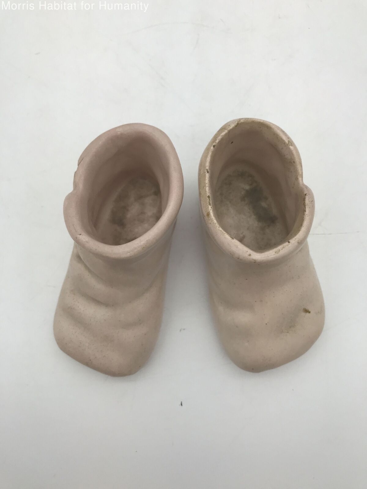 Unbranded Pink Little Booties Ceramic Figurine - Very Good