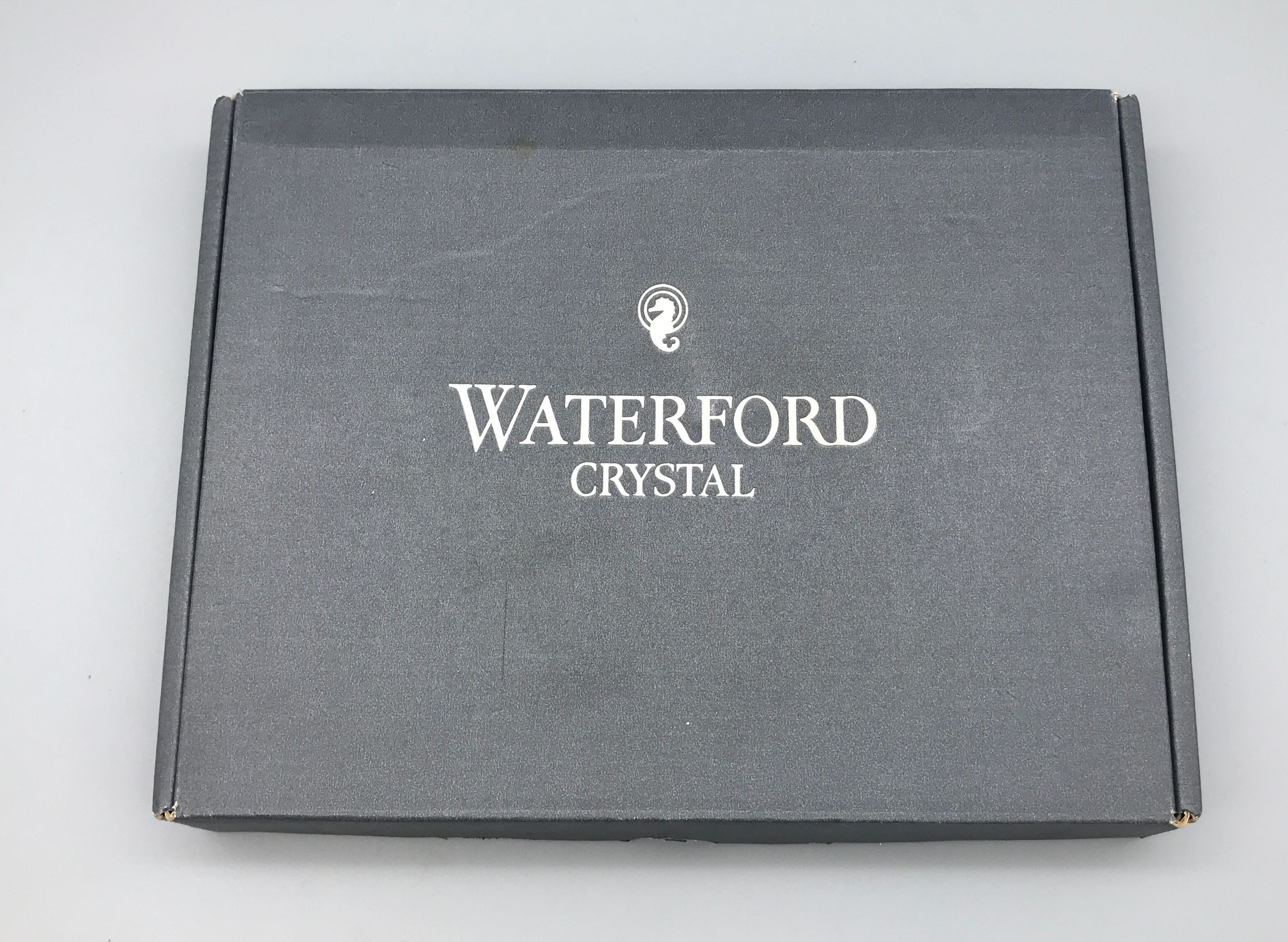 Waterford Crystal Marked Picture Frame - Unused in Box - 6.75" x .5" x 8.75"