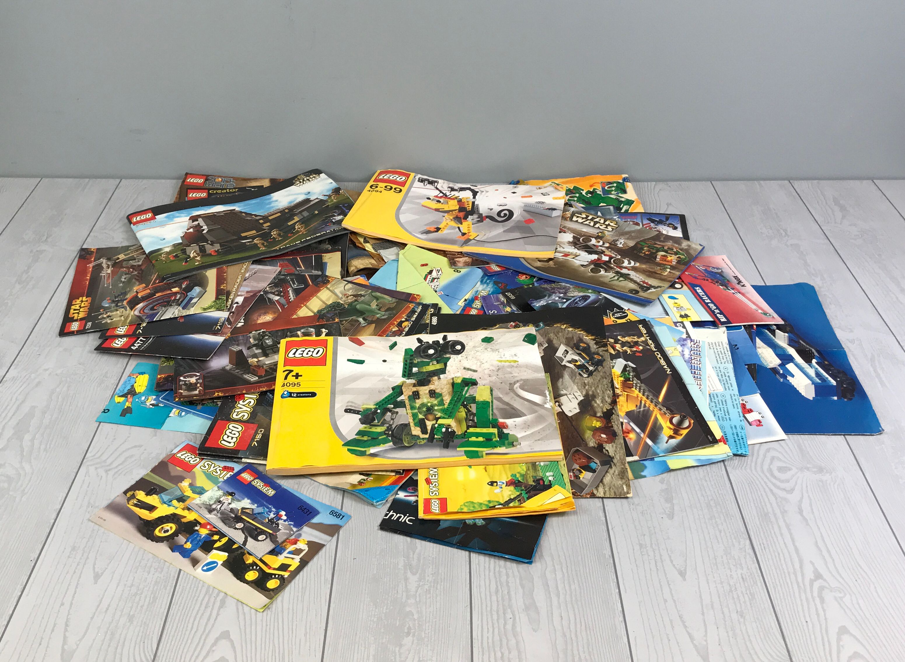Bulk of Lego Books, Story Books, and Building Instruction Guides- 7 Pounds