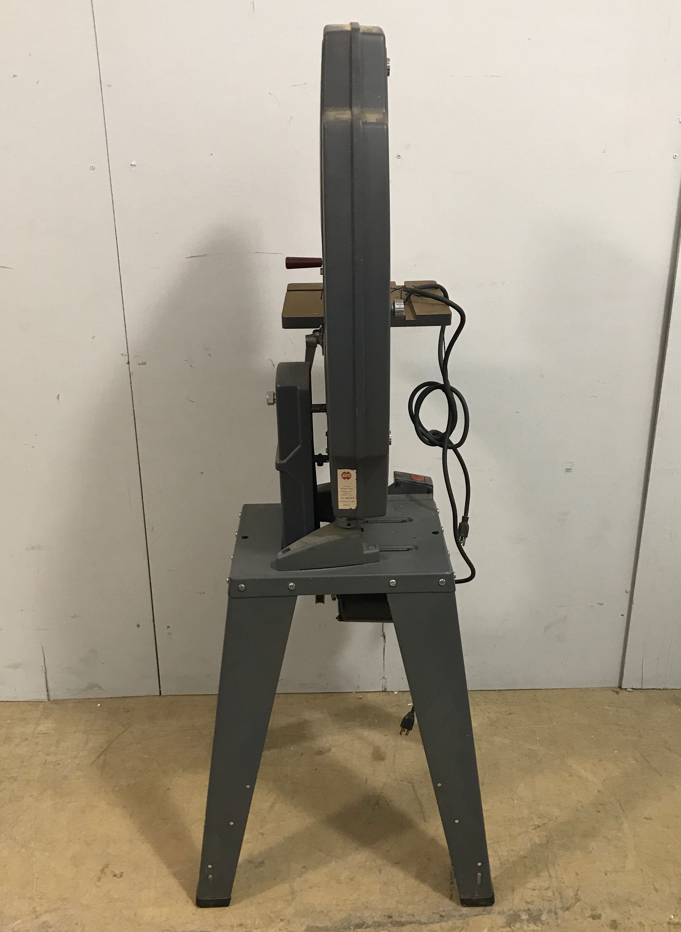 Vintage 11" Band Saw- Power Tool by Shopsmith Inc. MO: 505641- Gray Metal