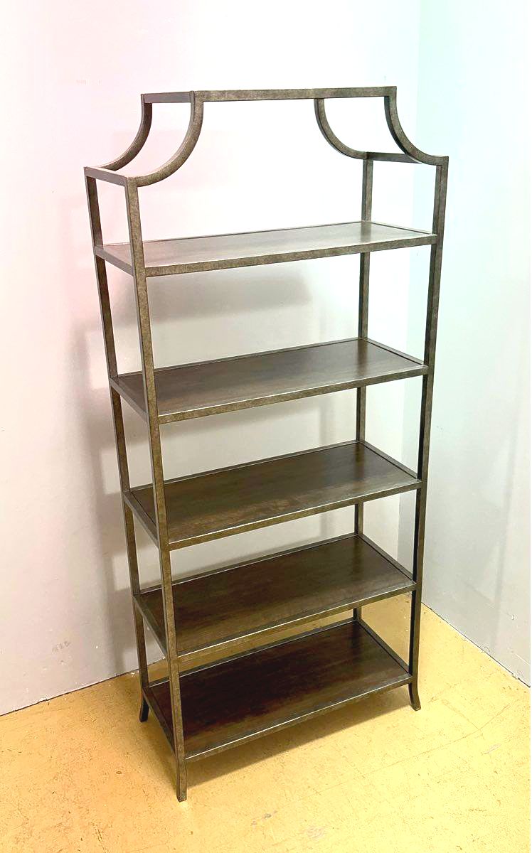 Tiered Bookshelf - "Palisades Etagere" by Basset Furniture - Great Condition