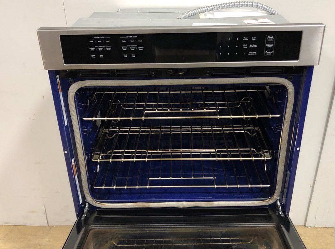 KitchenAid KODE500ESS 30" Stainless Steel Double Wall Oven NOB #131230