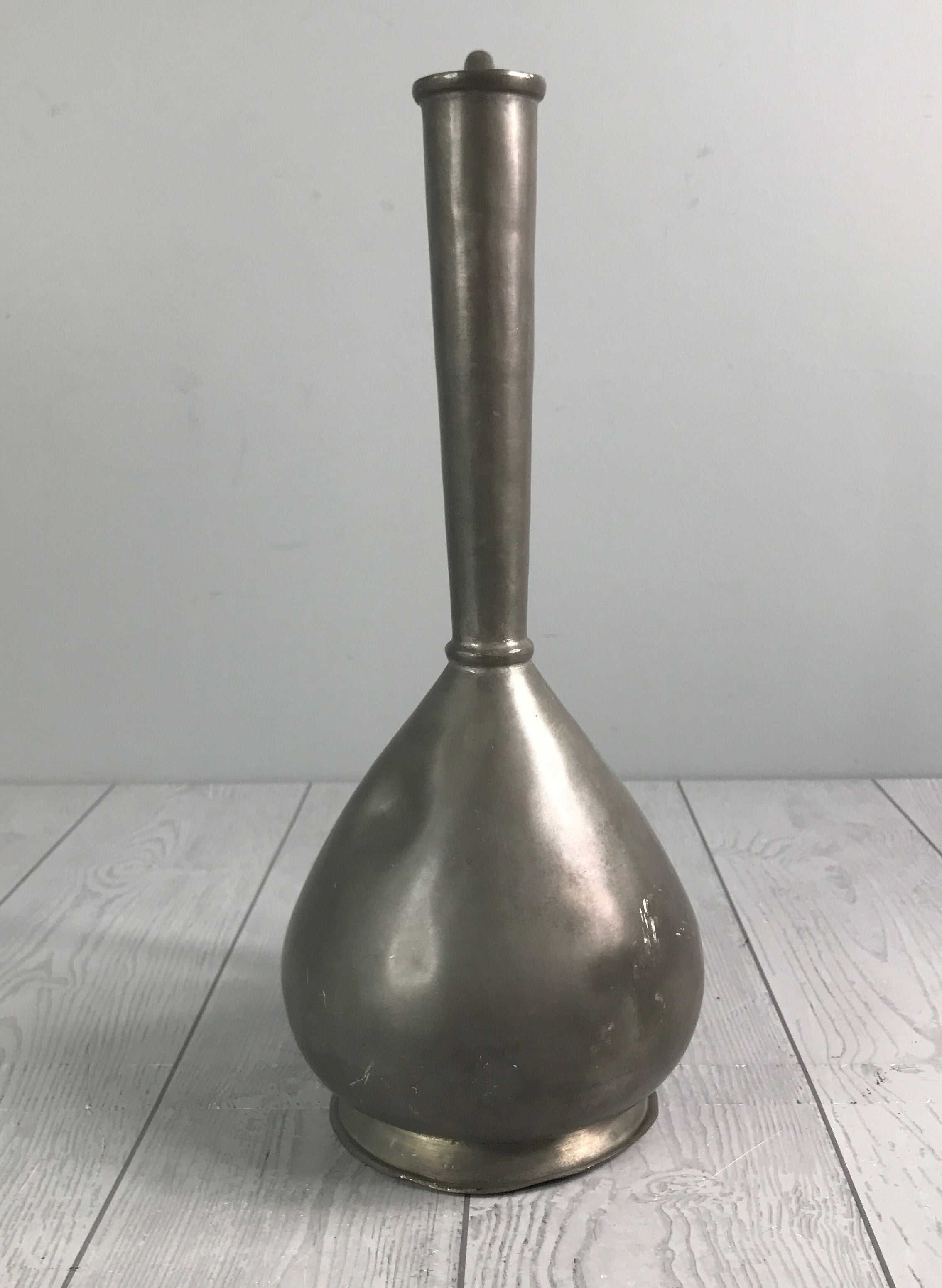 Beautiful Unique Pewter Rose Water Jug with Long Spout - Farley UK Company