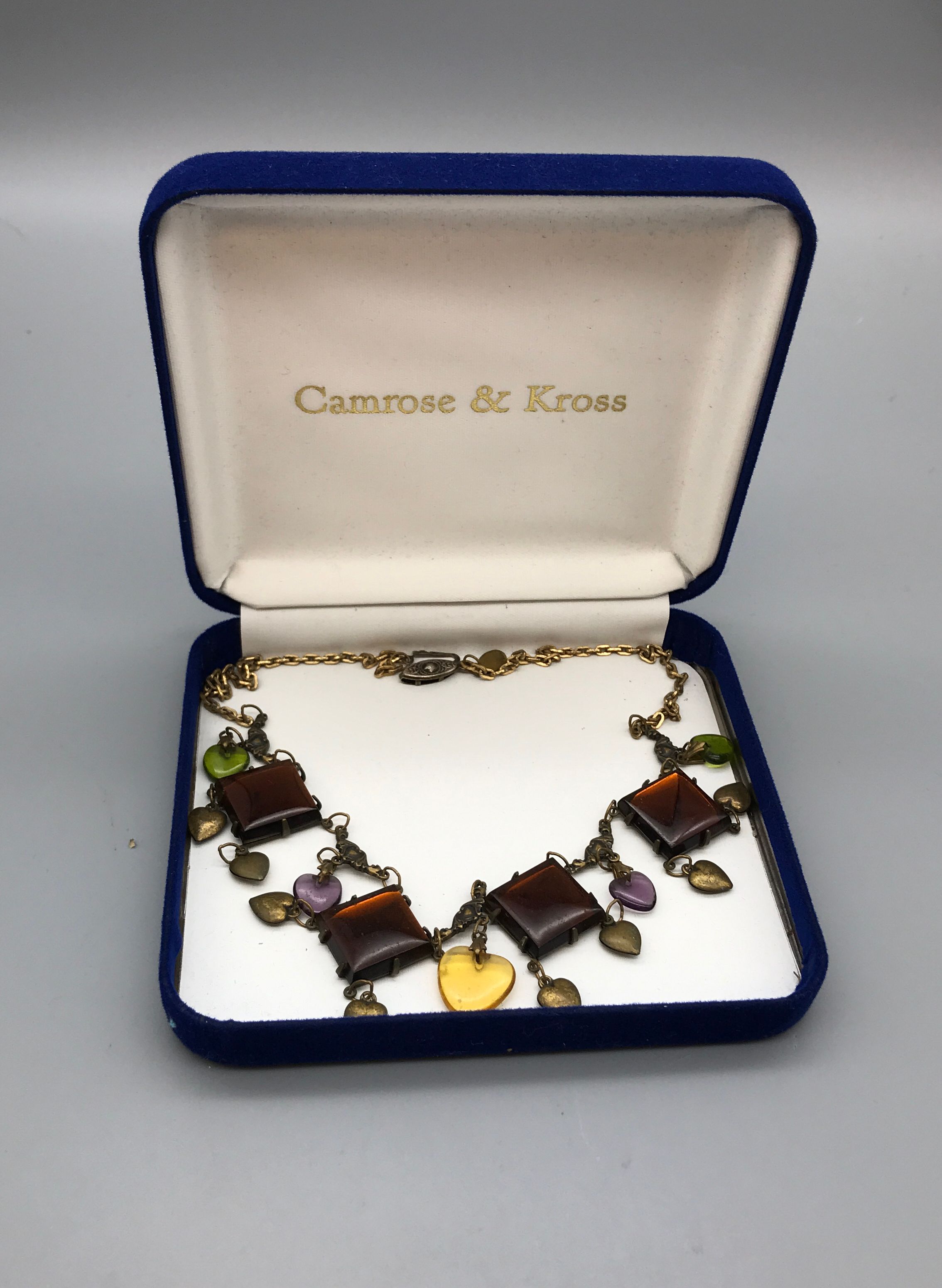 Reproduction of the Jewelry Worn by Jaqueline Kennedy - Camrose & Kross Necklace