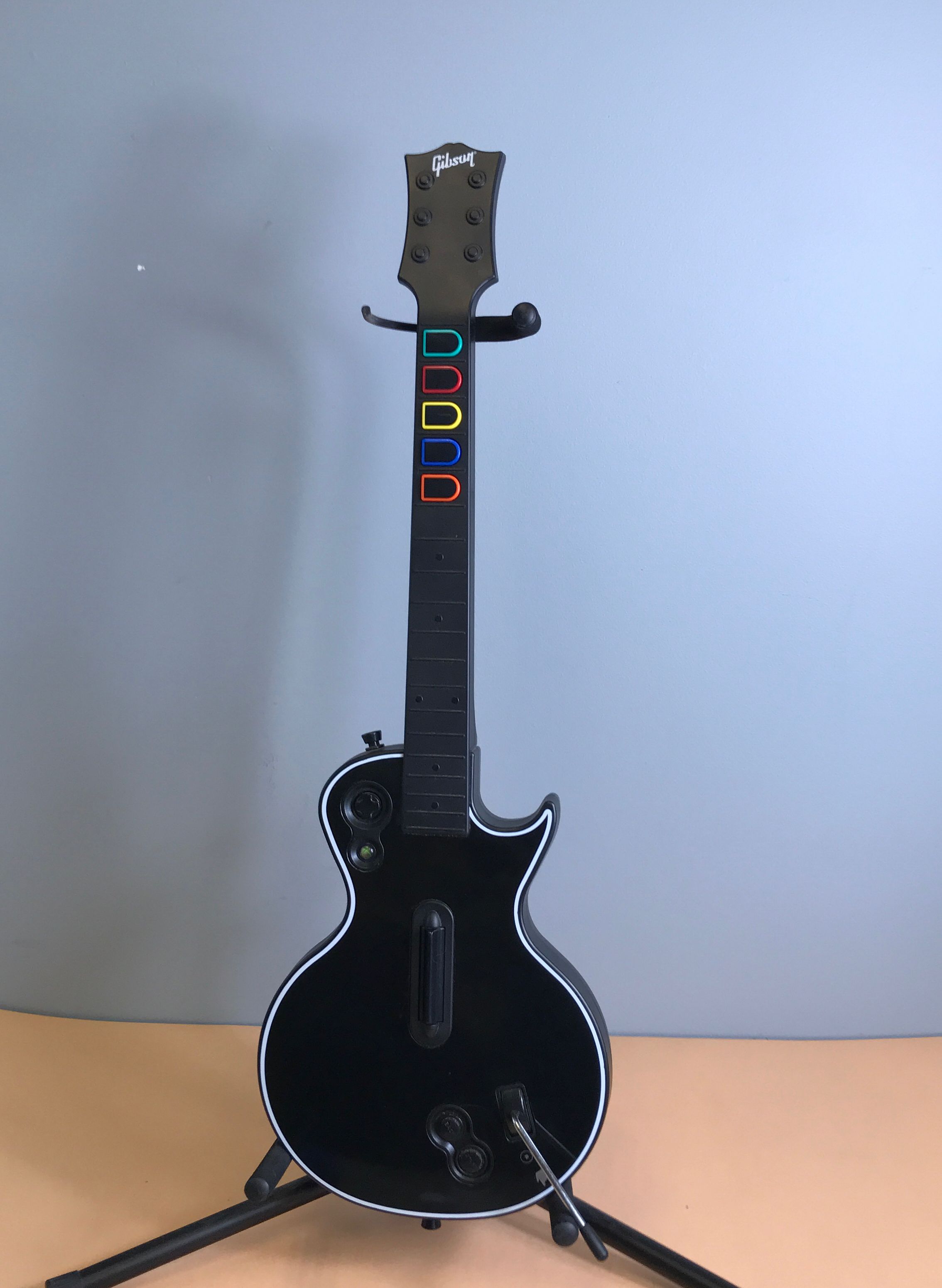 2 Guitar Hero Guitars- For Xbox 360- Brand: Redoctane and Harmonix (Untested)