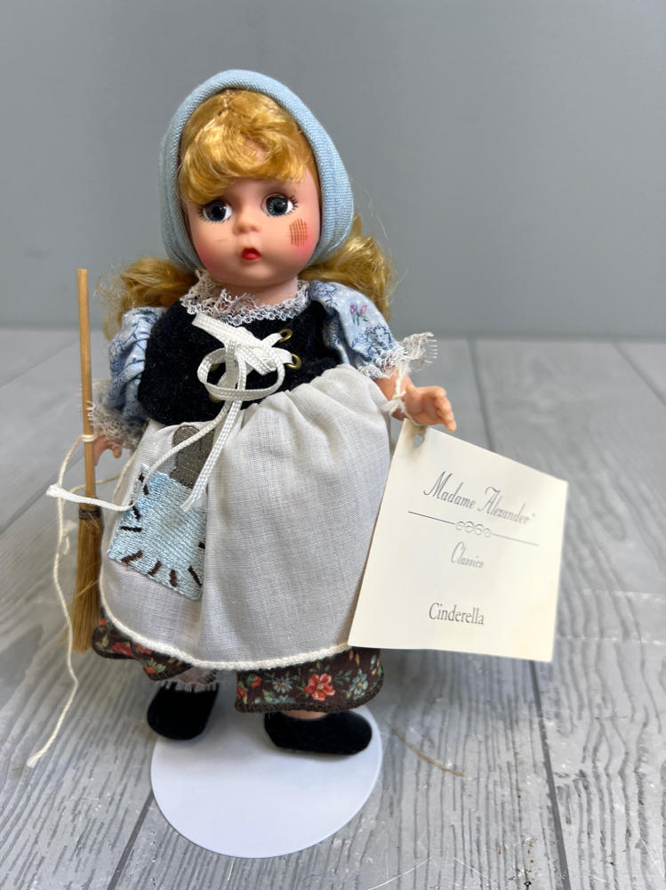 Madame Alexander Poor Cinderella 8" Doll - #13410 From 1998 with Tag - Good