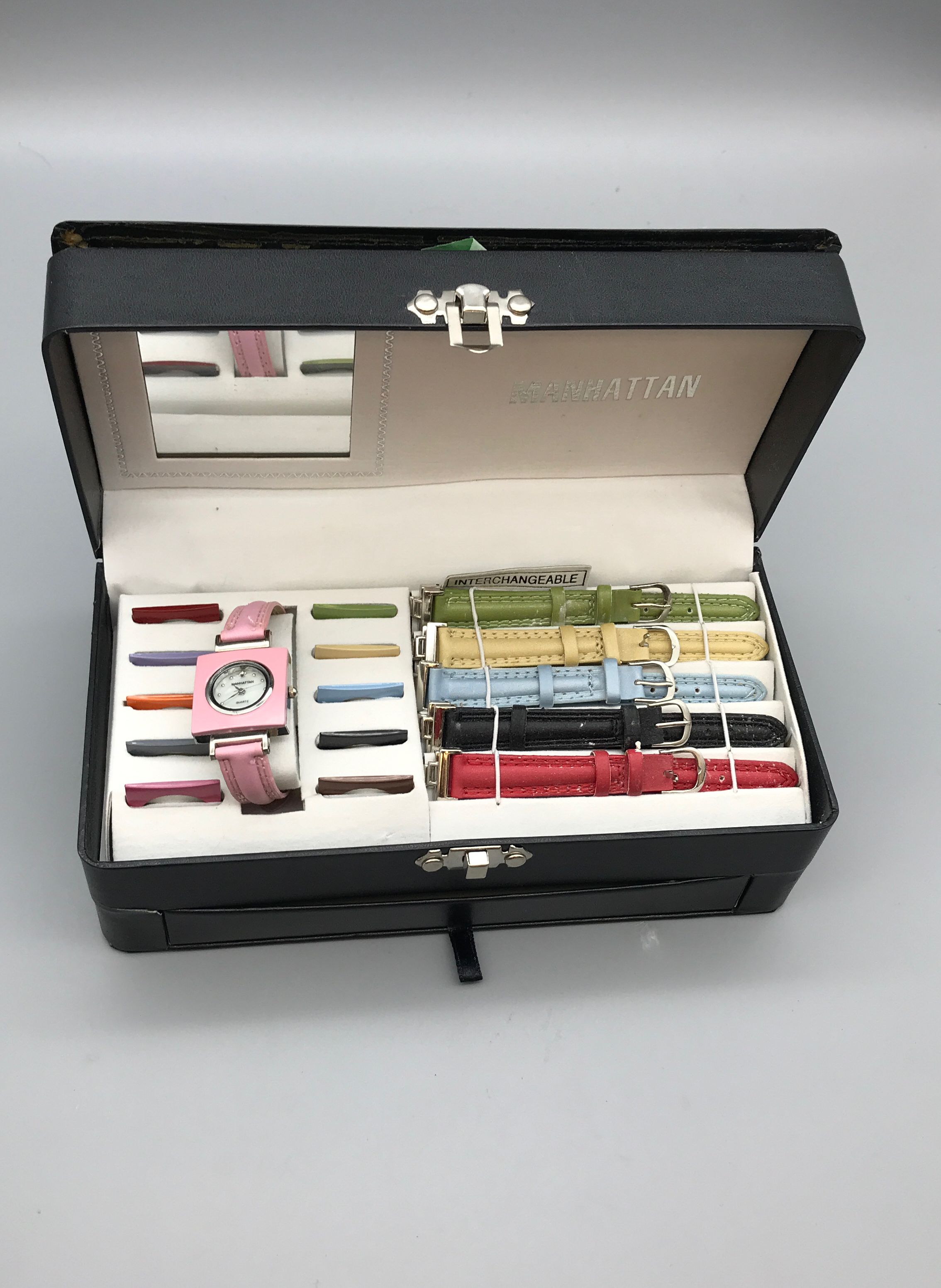 Manhattan Brand Watch and Interchangeable Watch Bands and Parts with Case