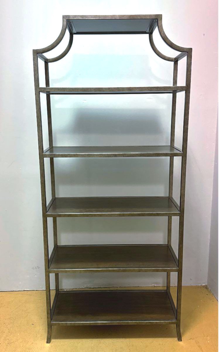 Tiered Bookshelf - "Palisades Etagere" by Basset Furniture - Great Condition