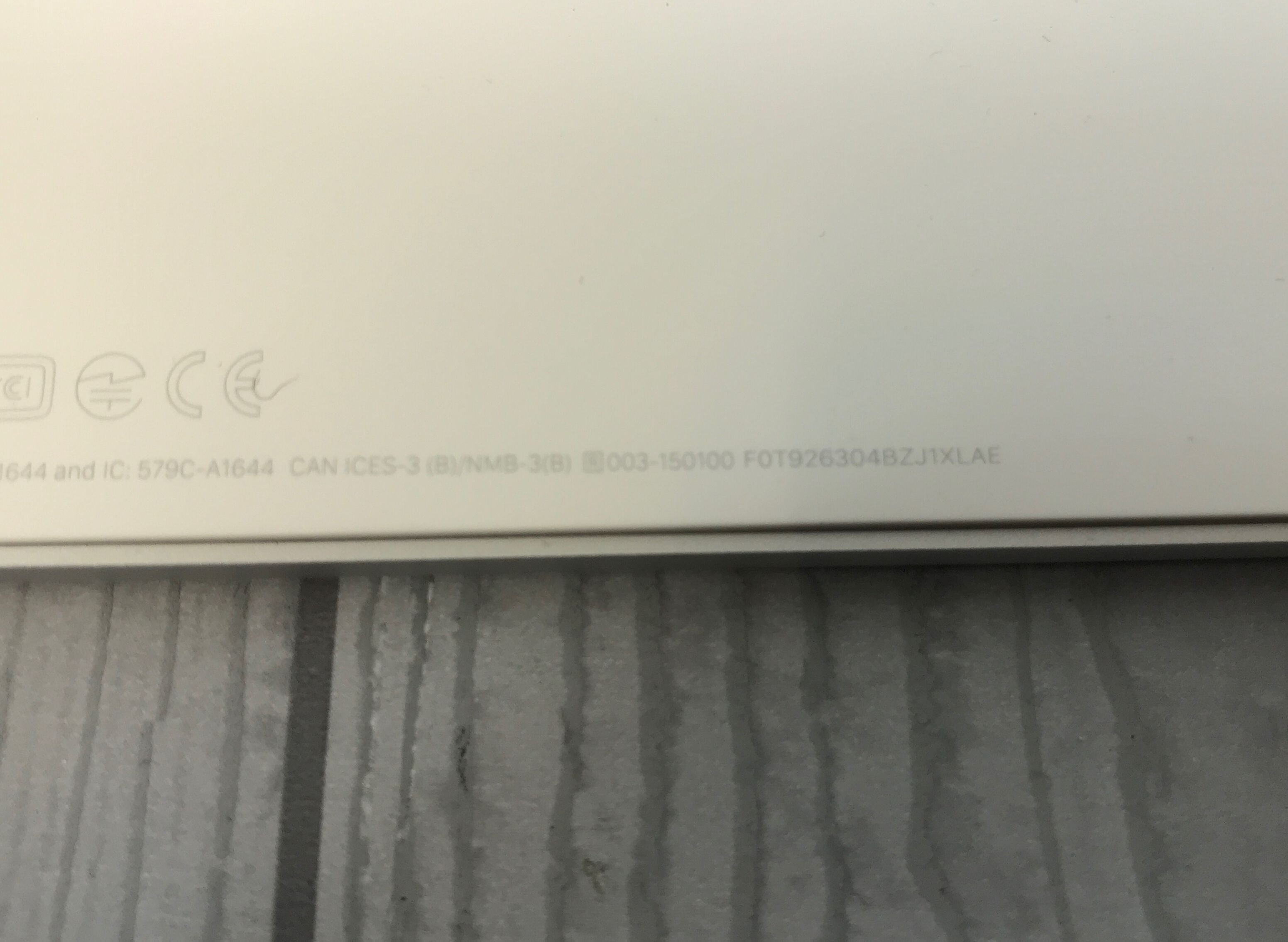 Genuine Apple Magic Keyboard- Model: A1644- Box and Lightning Cable not Included