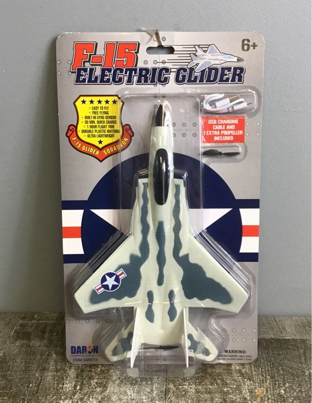 Brand New F-15 ELECTRIC GLIDER by Daron - Kids toys - In Original Packaging