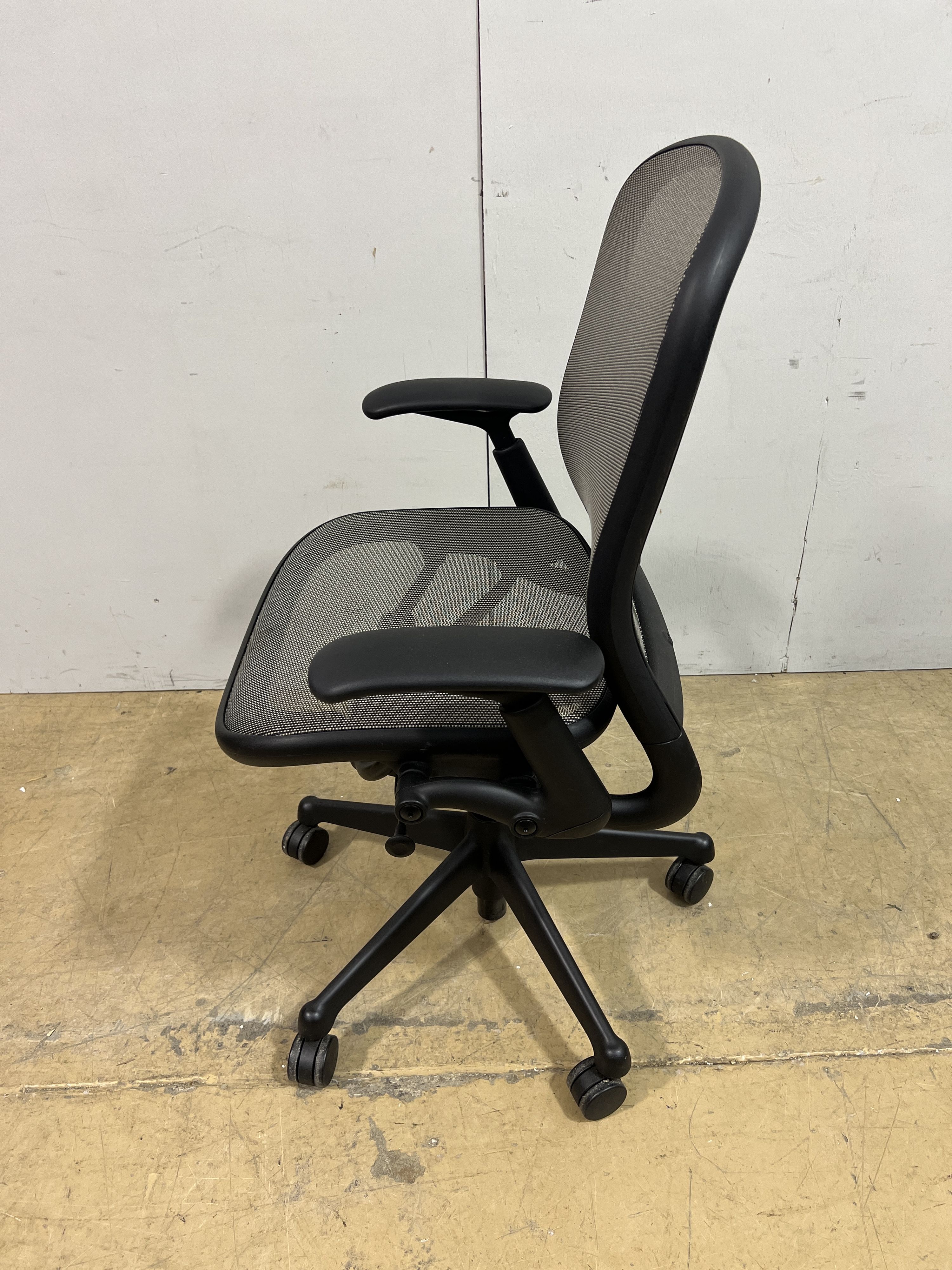 Chadwick Chair by Knoll Black and Grey Rolling Office Chair - Office Furniture