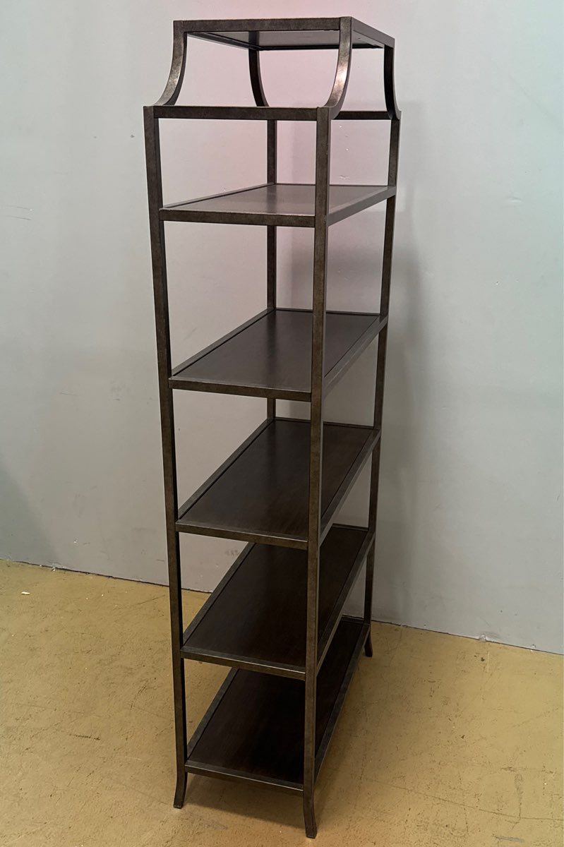 Tiered Bookshelf - "Palisades Etagere" by Basset Furniture - Great Condition