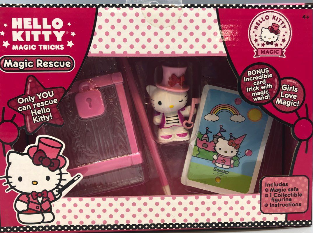 Hello Kitty Magic Escape Magic Rescue Magic Trick Set NEW