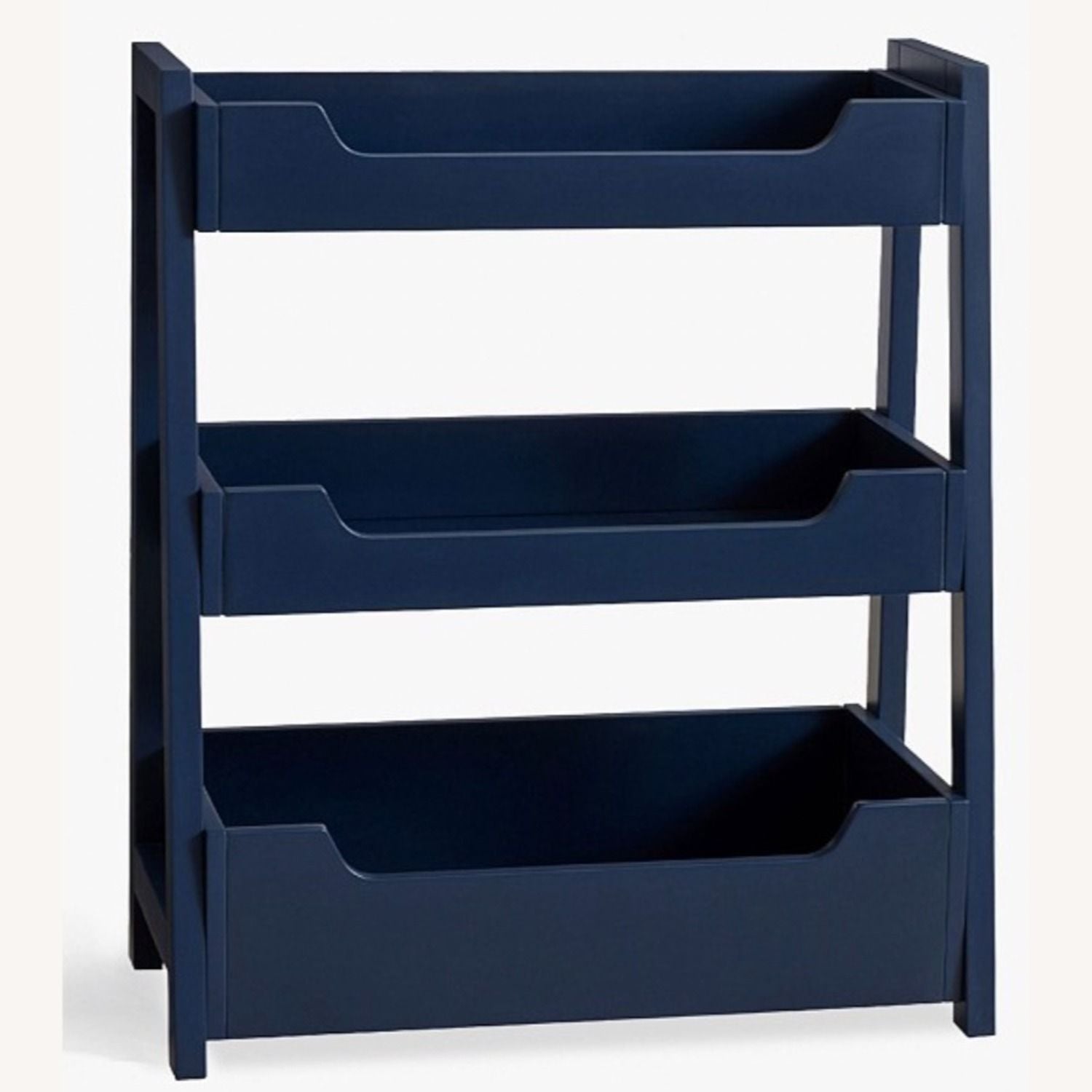 Pottery Barn Kids Small Spaces Ladder Bookcase - Navy - Brand New in Box