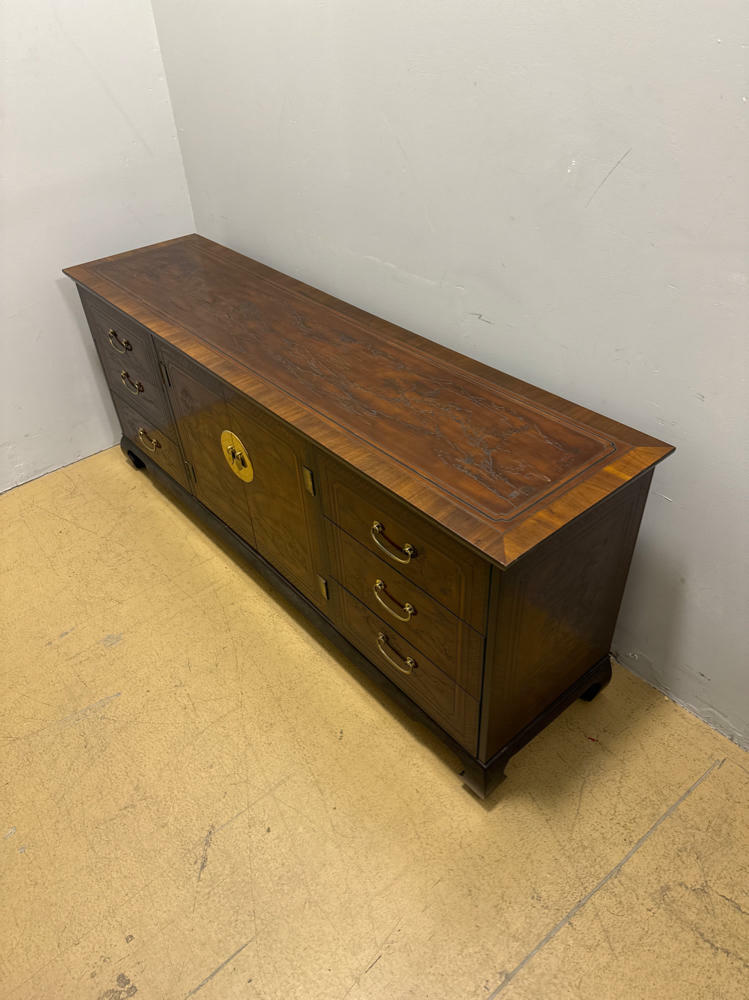 Drexel Heritage Chinoiserie Carved 'Connoisseur' Chest of Drawers - Furniture - Very Good