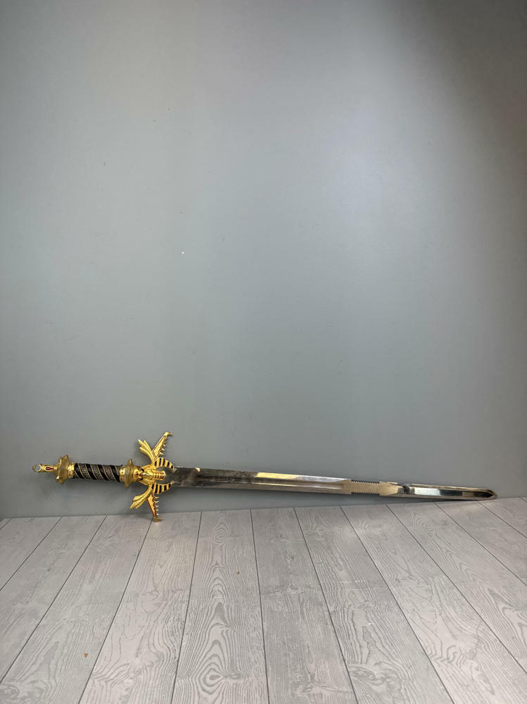 Replica / Decorative Shao Kahn's Sword from Mortal Kombat with Little Dagger - Good