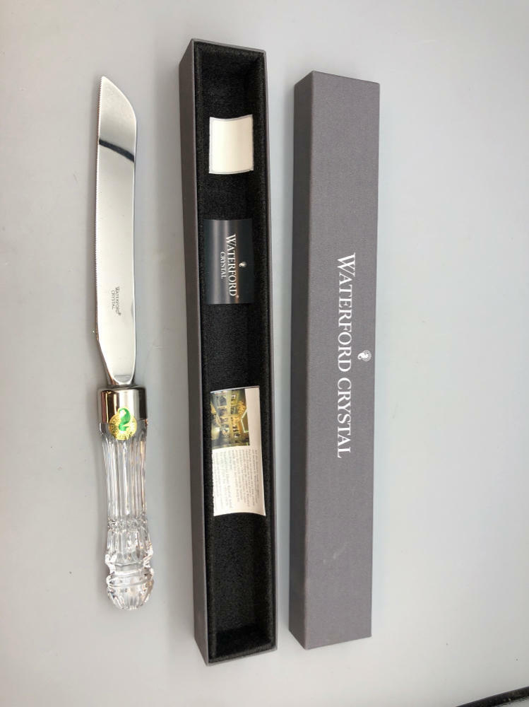 12" Waterford Crystal Bridal Knife Brand New in Box -7563190024