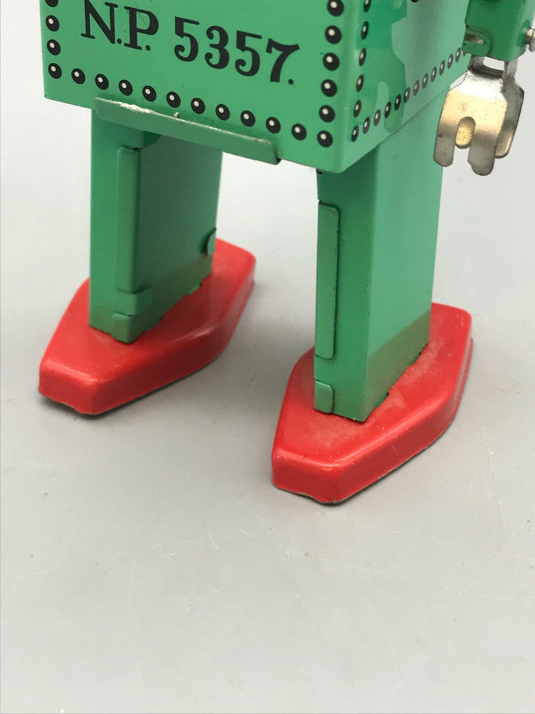 Shylling Collectors Series Robot Lilliput small tr2008 211357 - Green Robot Toy - Very Good