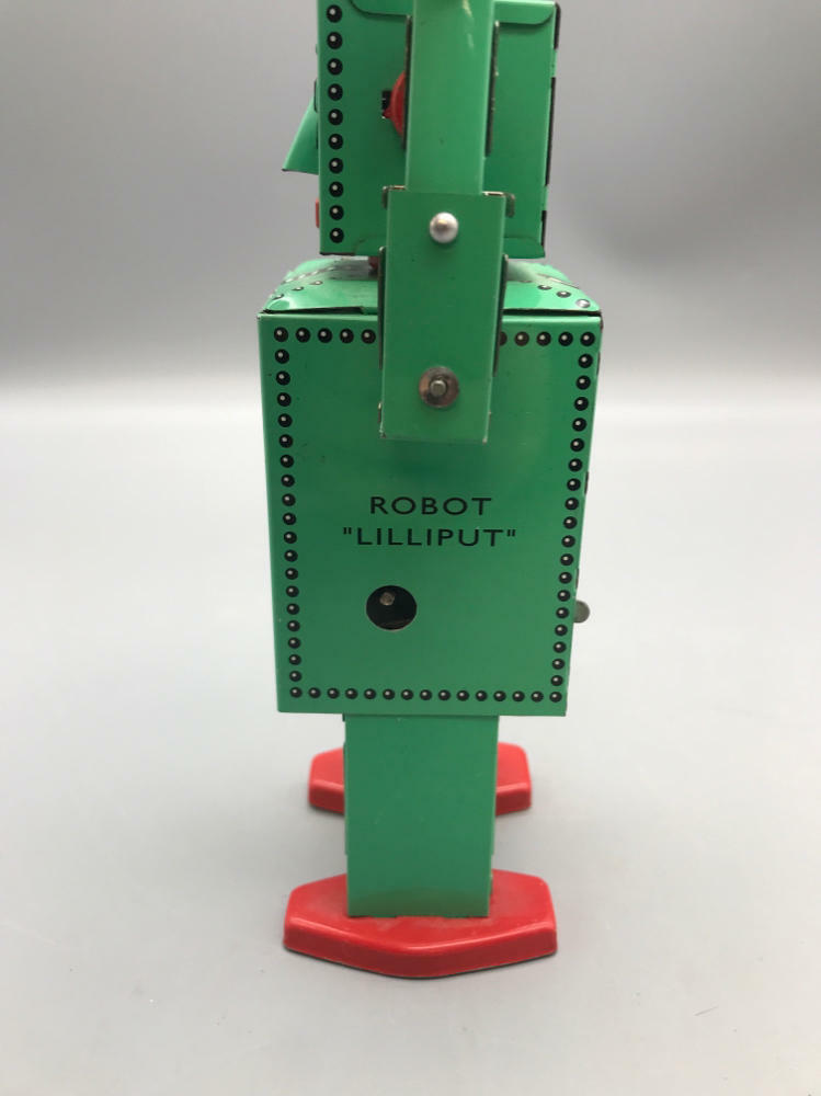 Shylling Collectors Series Robot Lilliput small tr2008 211357 - Green Robot Toy - Very Good