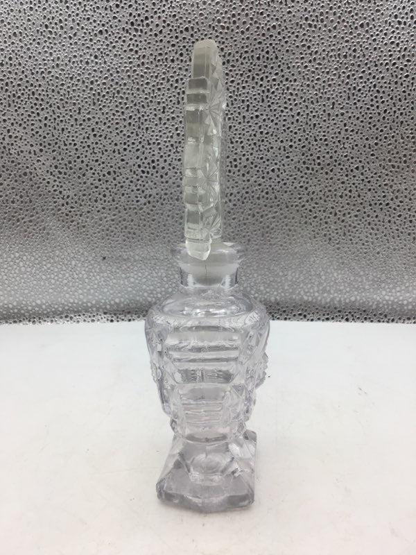 Perfume Bottle Unbranded Clear Glass Decorative, Empty